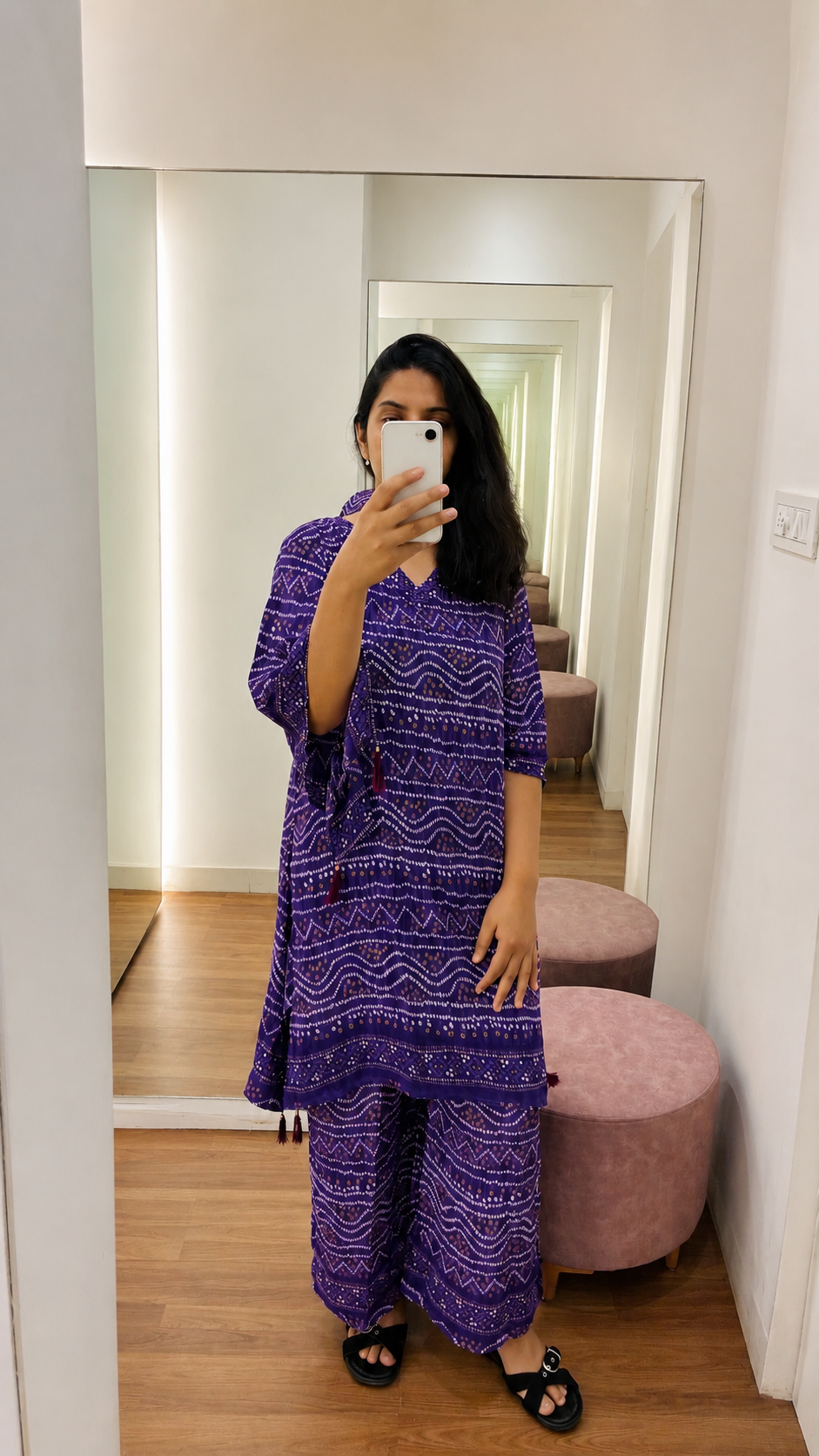 Bandhani Co-ord